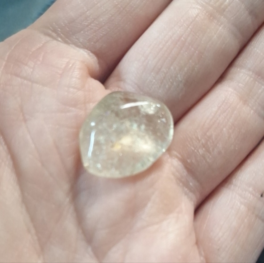 3 Mini Rutilated Quartz Tumbles - Picture 9 of 12